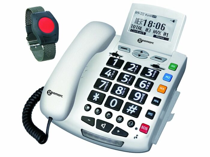 Notruftelefon mit Armbandsender